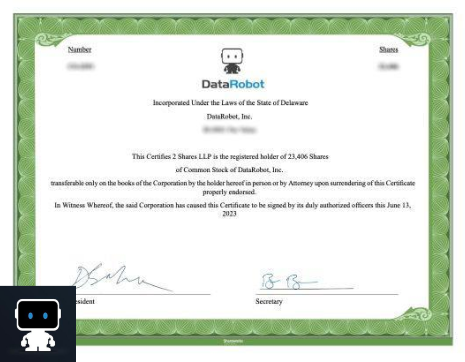 Инвестировали в компанию Datarobot со скидкой 60%